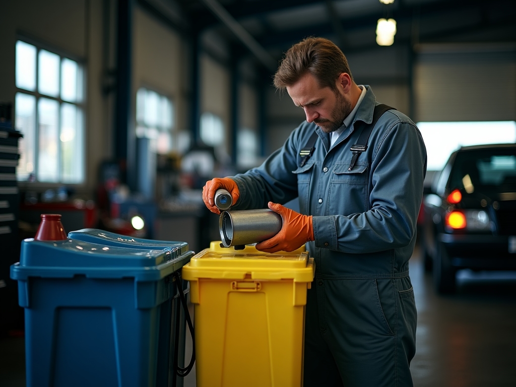 Управление отходами в автобизнесе